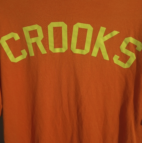 Orange Crooks & Castles Medusa Tshirt - Picture 4 of 5